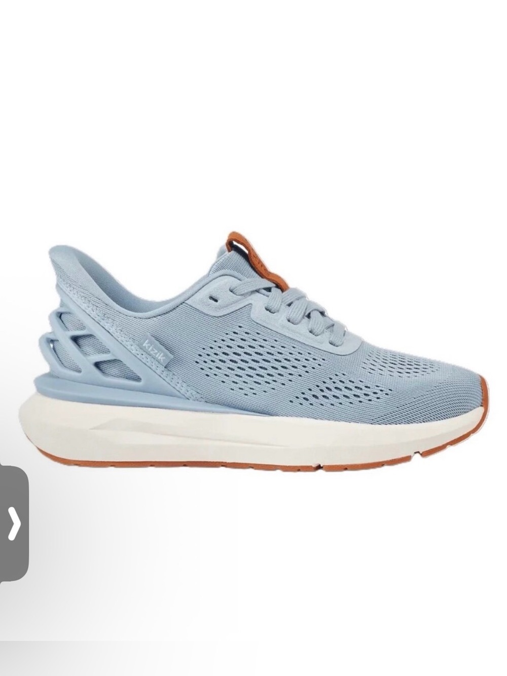 Kizik   Women's   Athens   2   Soft   Chambray   Sneakers   Shoes 6US worn 1X